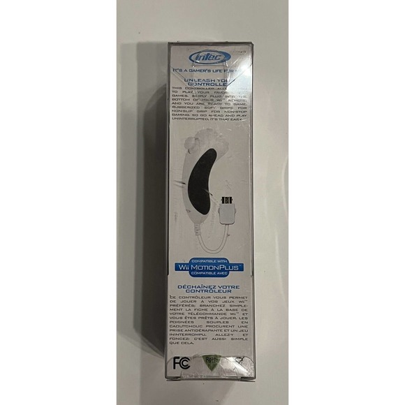 WII Nunchuk Video Game Controller Intec, New, Sealed In Original Packaging. - Picture 3 of 4